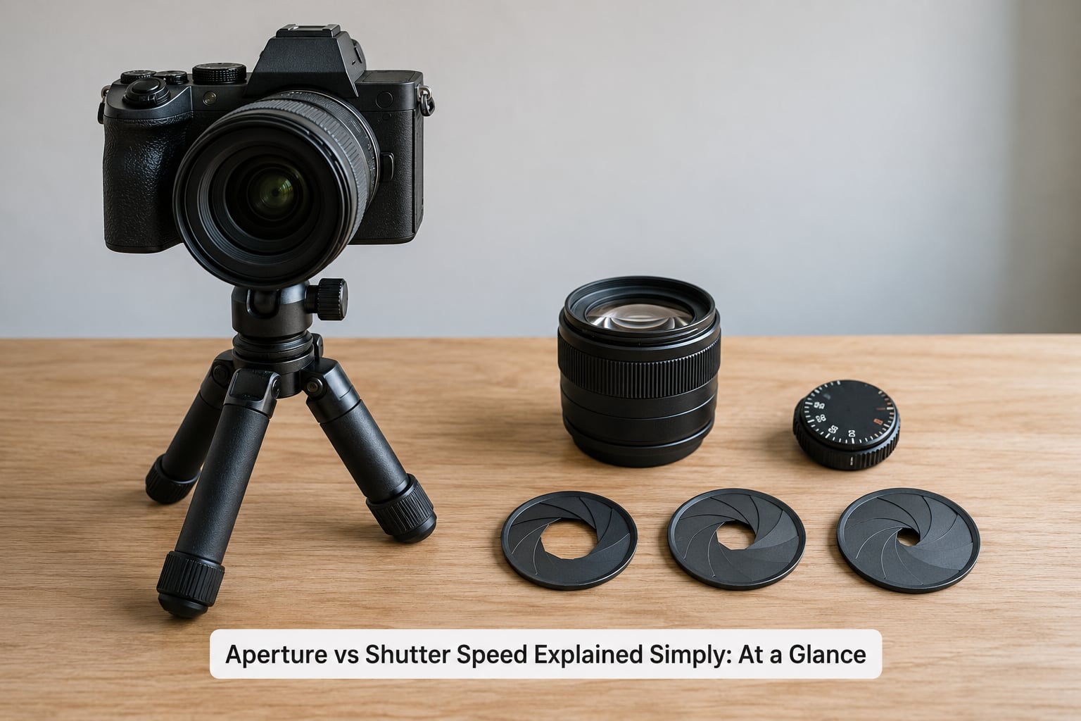 Aperture vs Shutter Speed Explained Simply: At a Glance