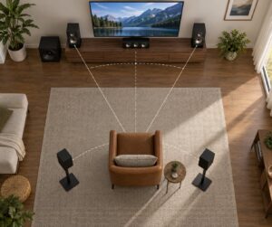 how to set up surround sound speakers