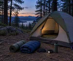 how to sleep better while camping