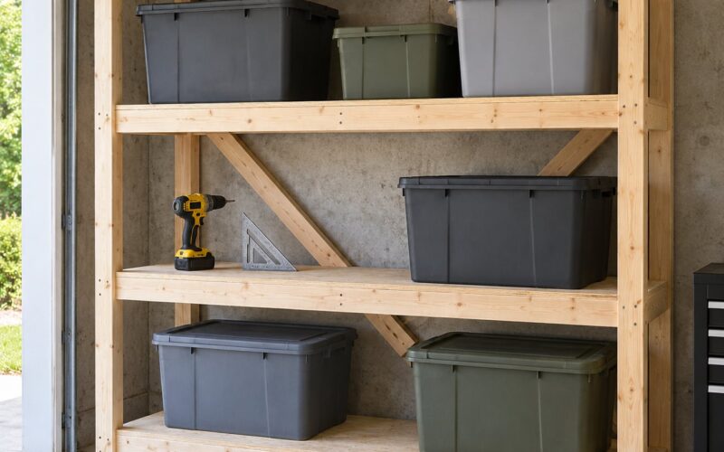 How to Build Garage Shelving That Holds Weight (2026)