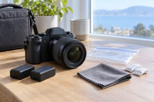 how to care for camera gear in cold weather