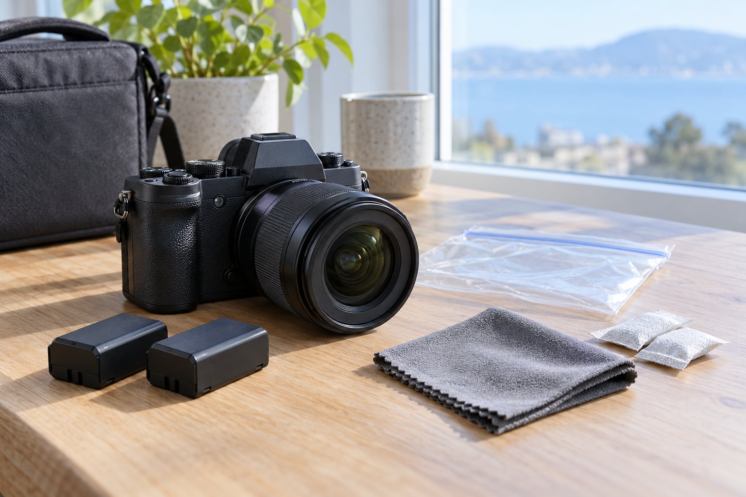 how to care for camera gear in cold weather