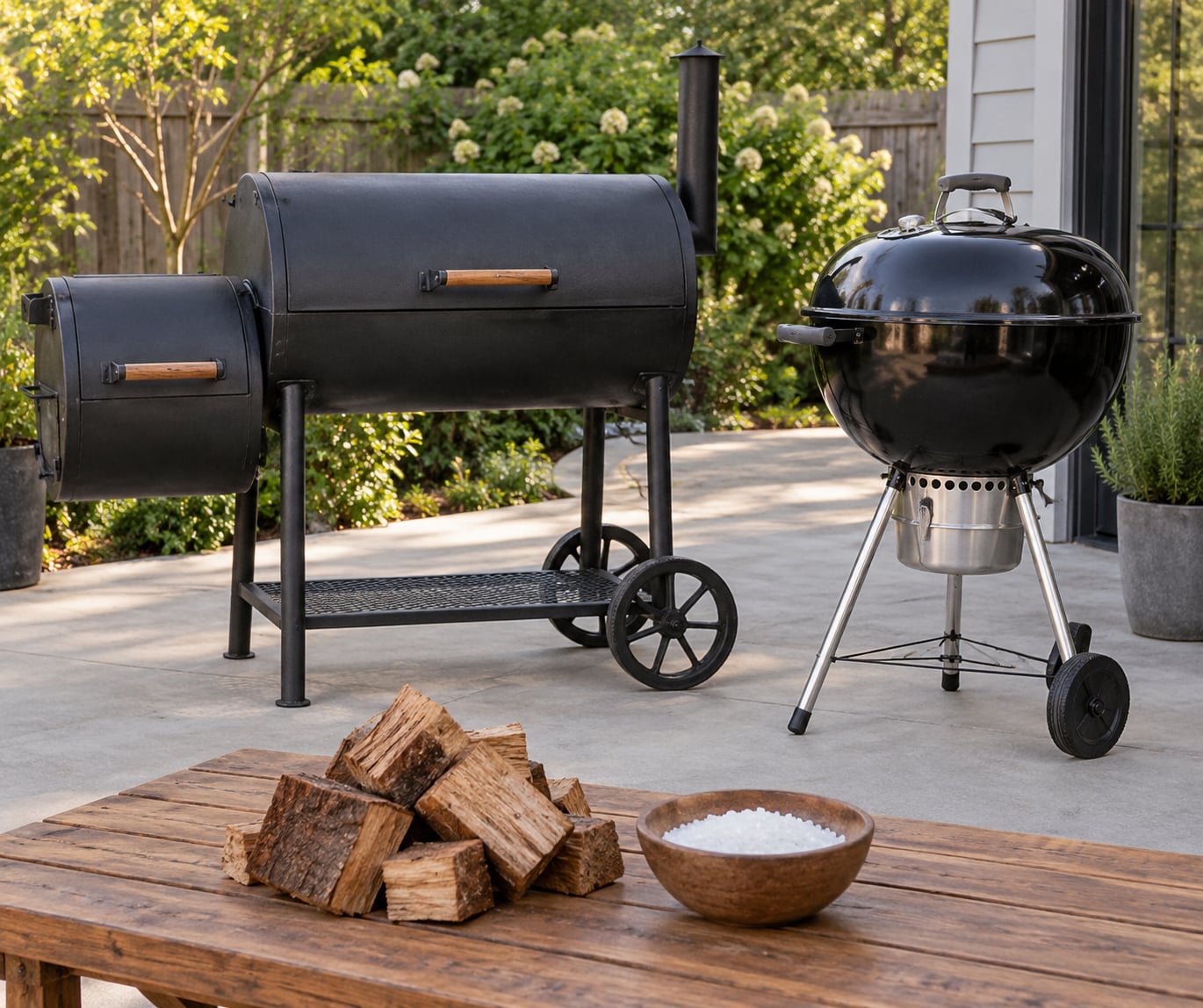 smoking vs grilling what is the difference
