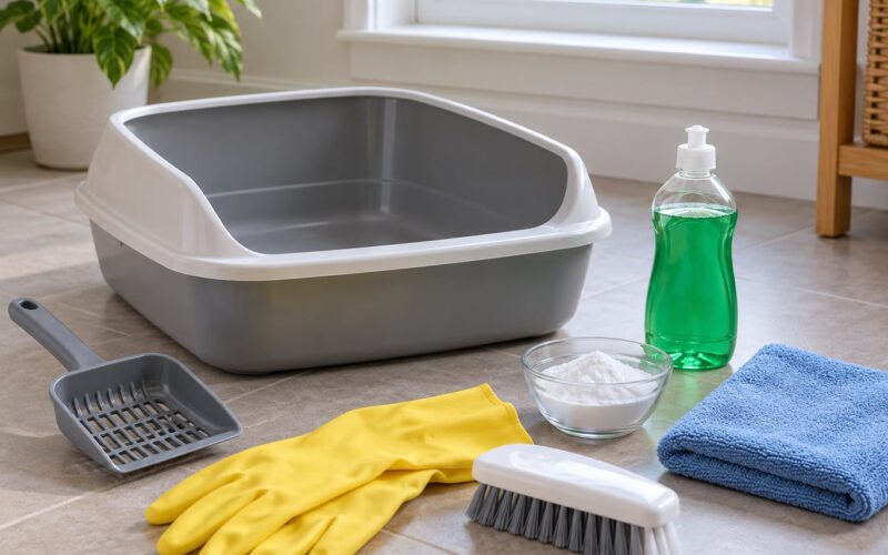 How to Clean a Litter Box to Reduce Odor (October 2026)