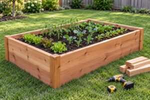 how to build raised garden beds