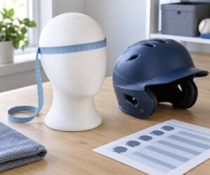 how to size a batting helmet for a child