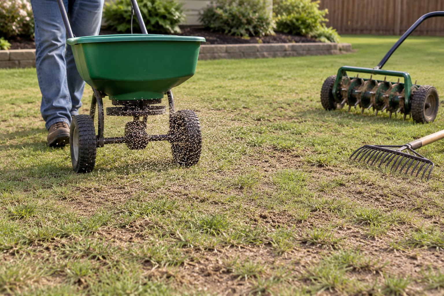 when to overseed bermuda grass
