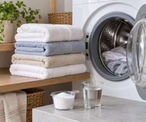 why do my towels smell musty after washing