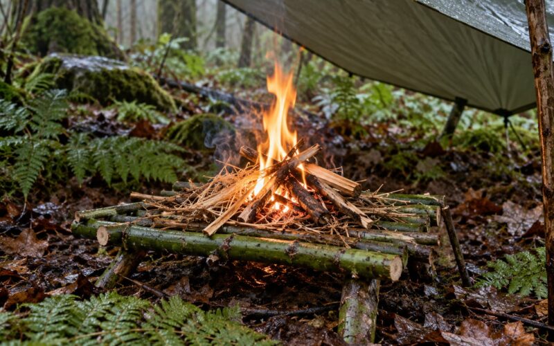 How to Start a Fire in Wet Conditions: 5 Safe Methods 2026