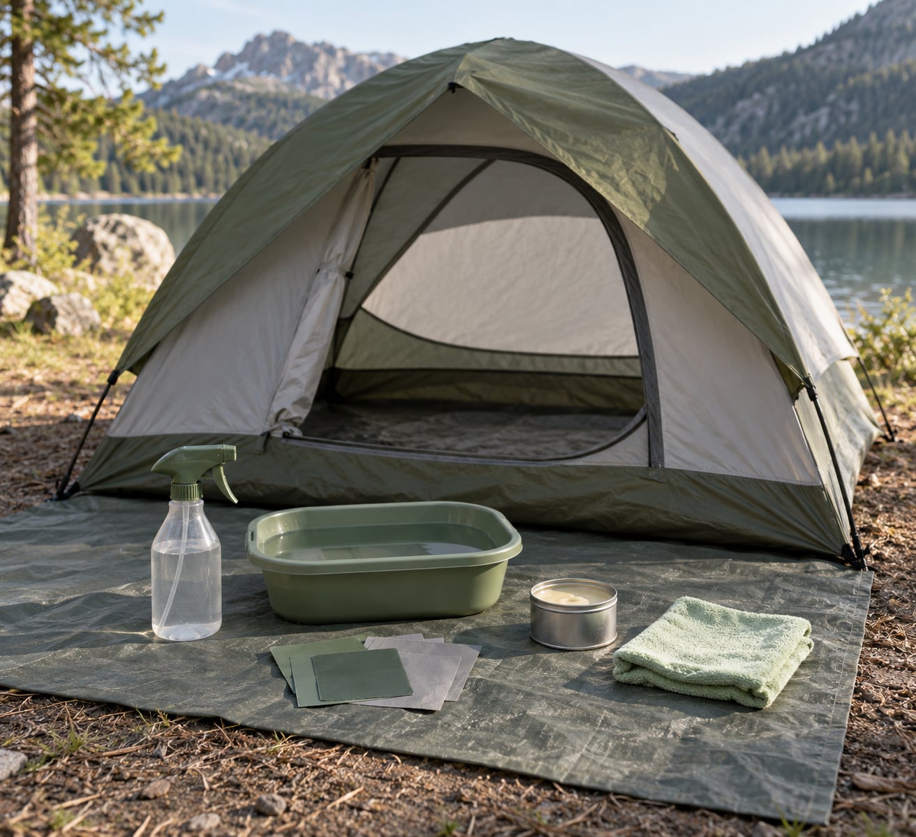 how to waterproof a tent