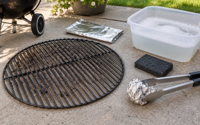 How to Clean a Grill Grate Without a Brush: Easy Method (2026)