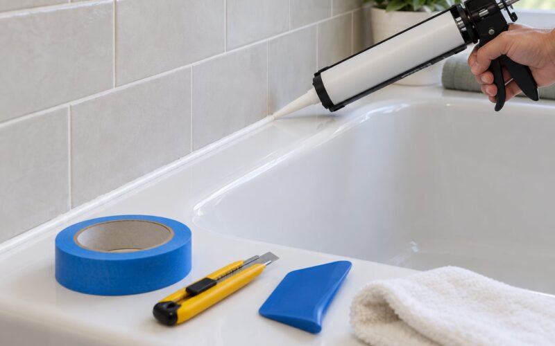 How to Caulk a Bathtub Properly: Durable Seal 2026