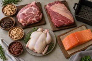 what wood chips to use for smoking different meats