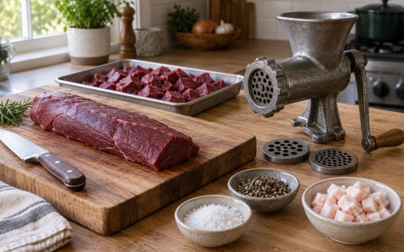 How to Grind Venison for Sausage in 2026: Safe Texture