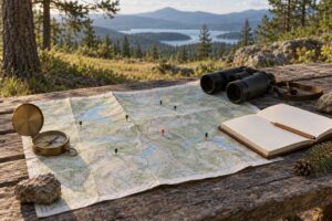 how to scout hunting land before season