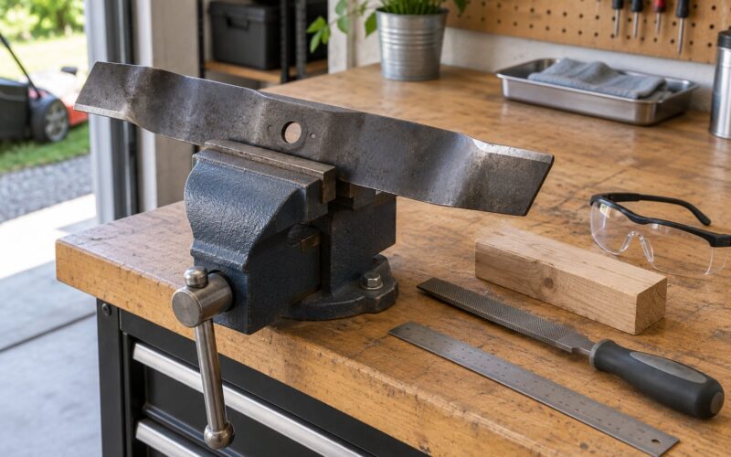 How to Sharpen Mower Blades for Cleaner Lawns (October 2026)