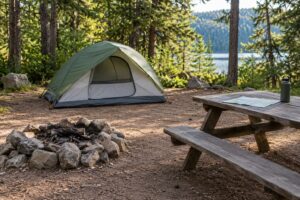 how to pick a campsite for beginners