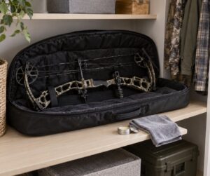 how to store a compound bow