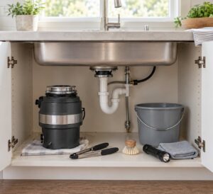 how to clean a garbage disposal