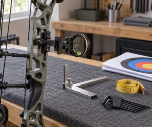 how to sight in a bow sight