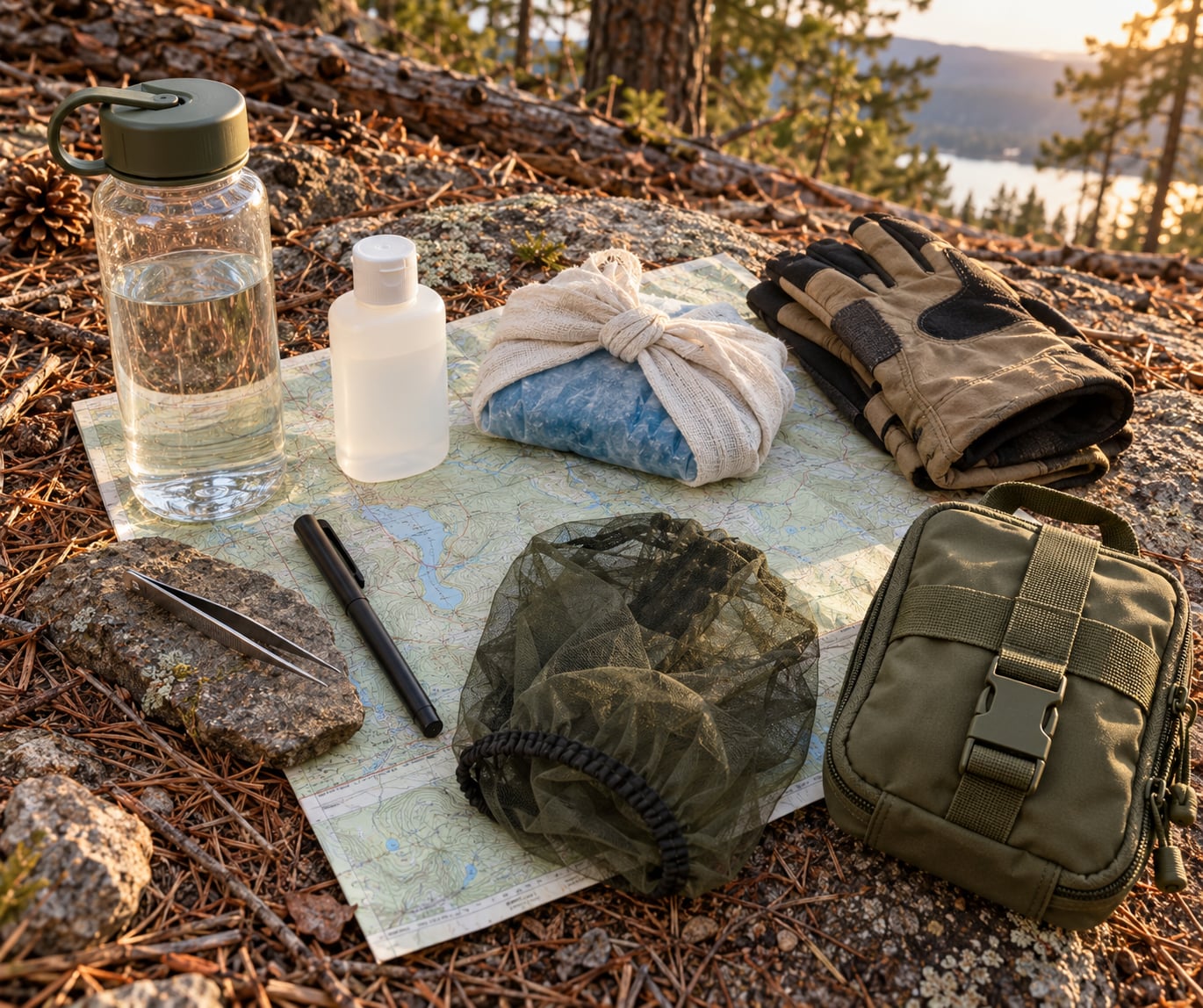 how to treat a bug bite in the backcountry