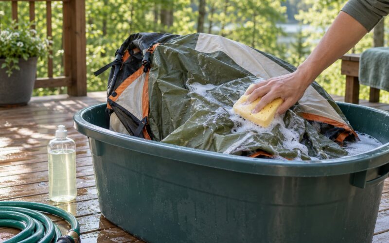 How to Clean a Tent After Camping (2026)