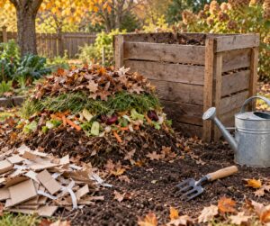 how to start a compost pile at home