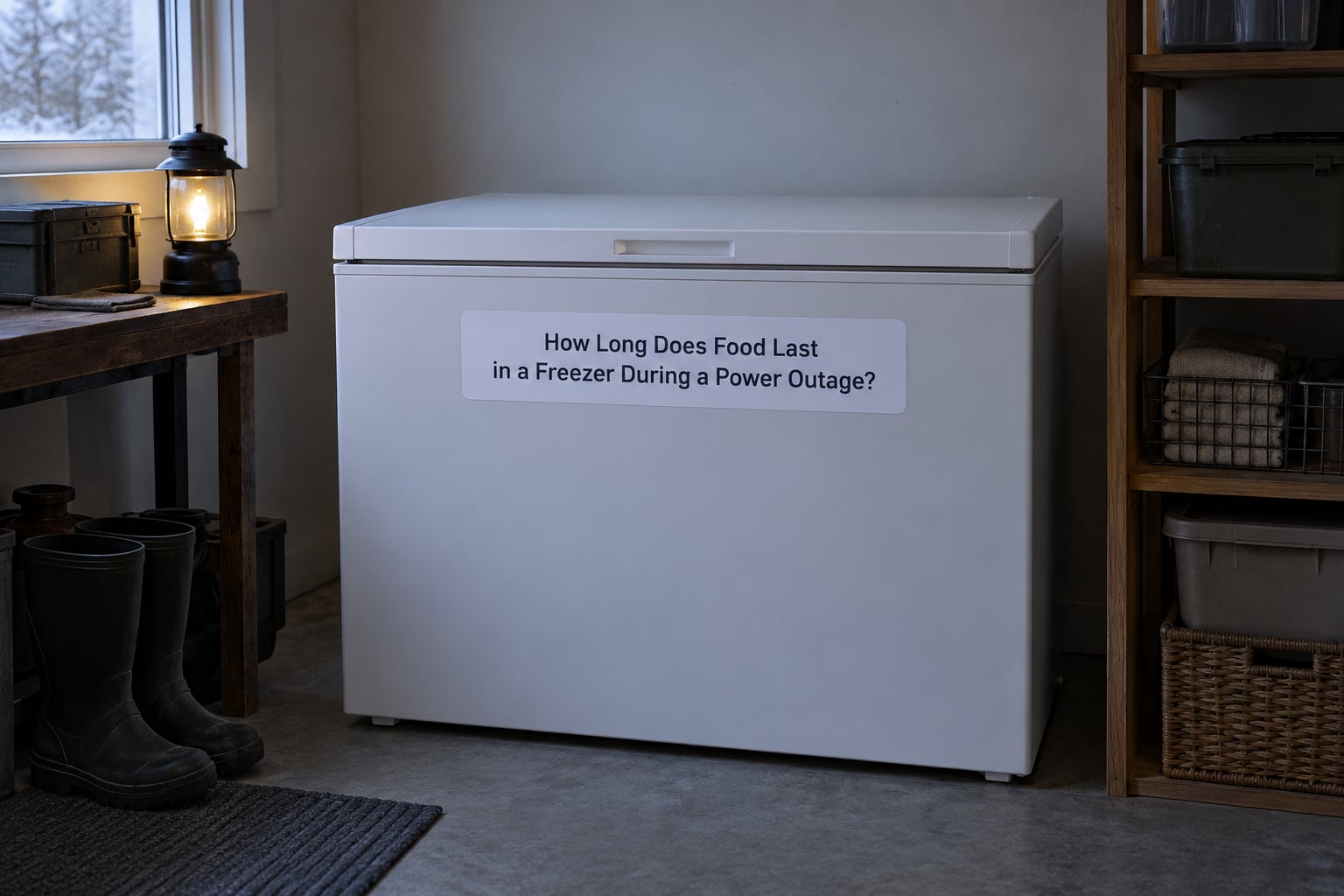 How Long Does Food Last in a Freezer During a Power Outage?