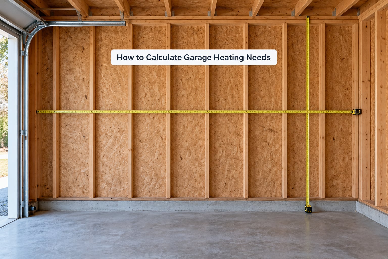 How to Calculate Garage Heating Needs