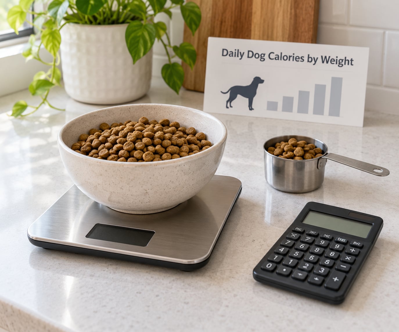Daily Dog Calories by Weight