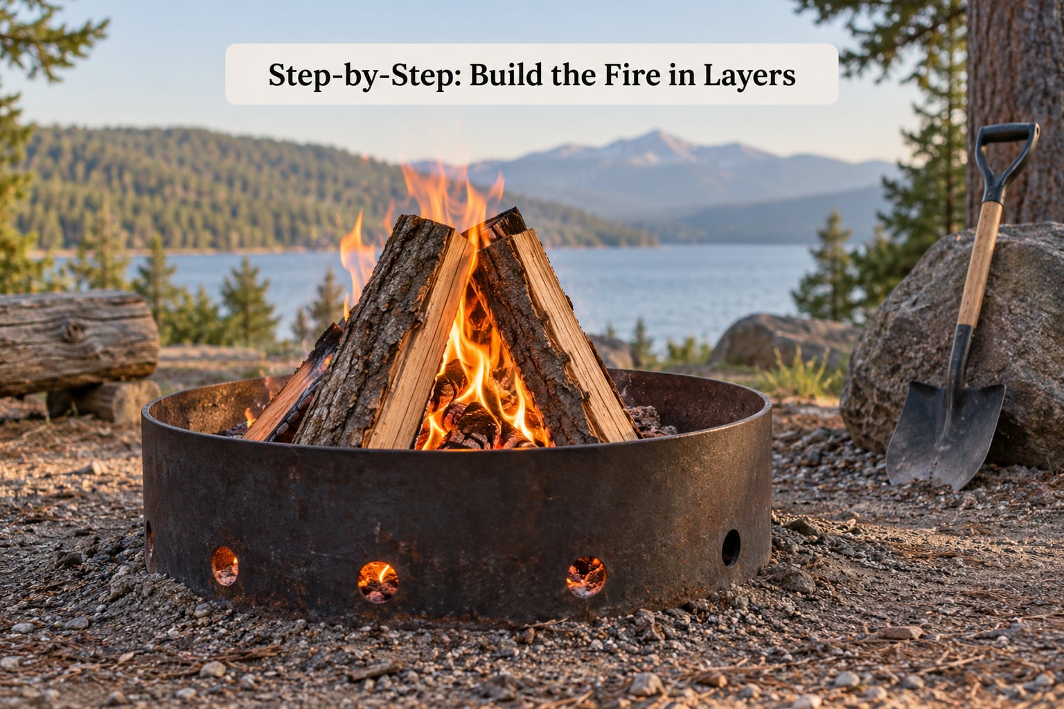 Step-by-Step: Build the Fire in Layers