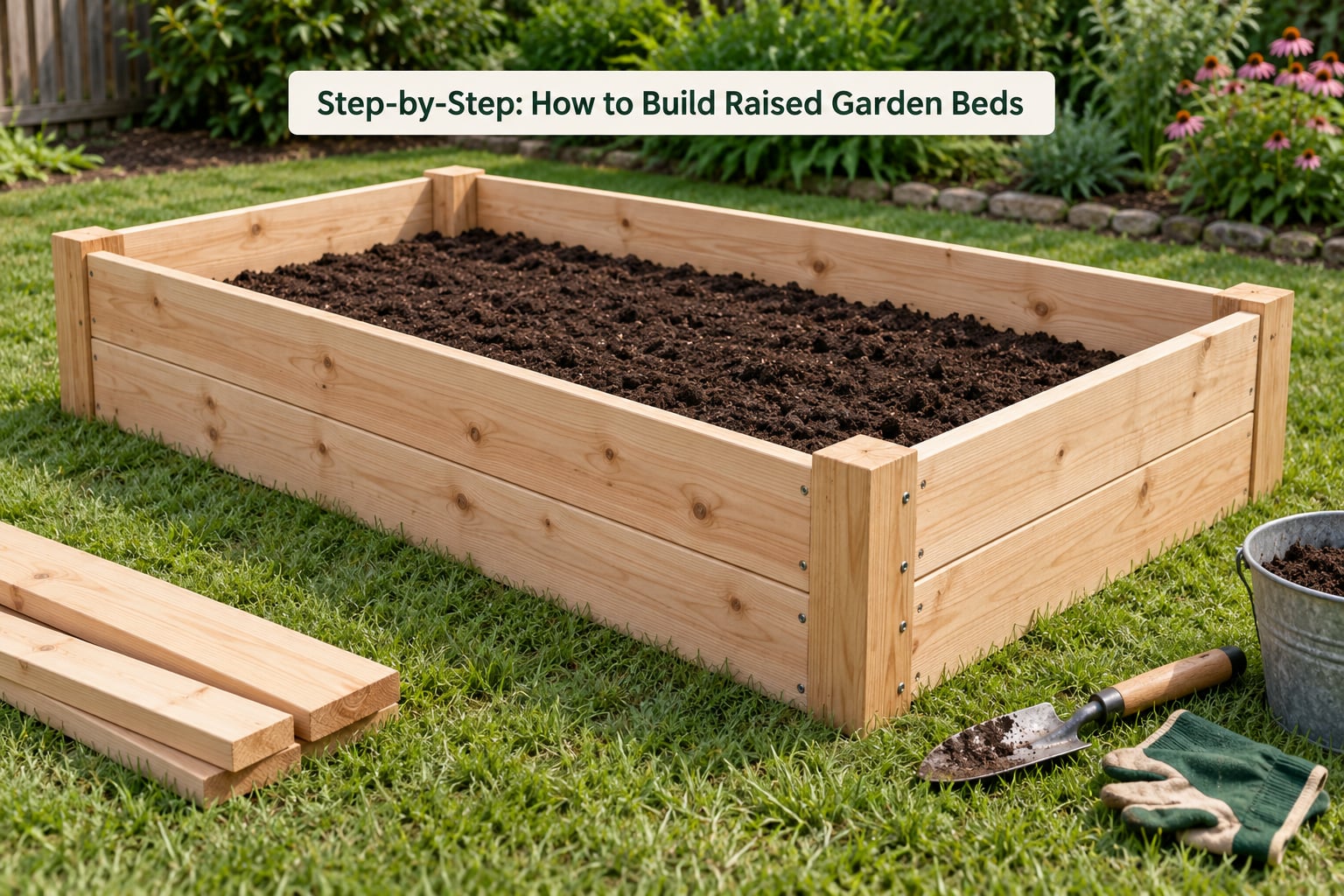 Step-by-Step: How to Build Raised Garden Beds