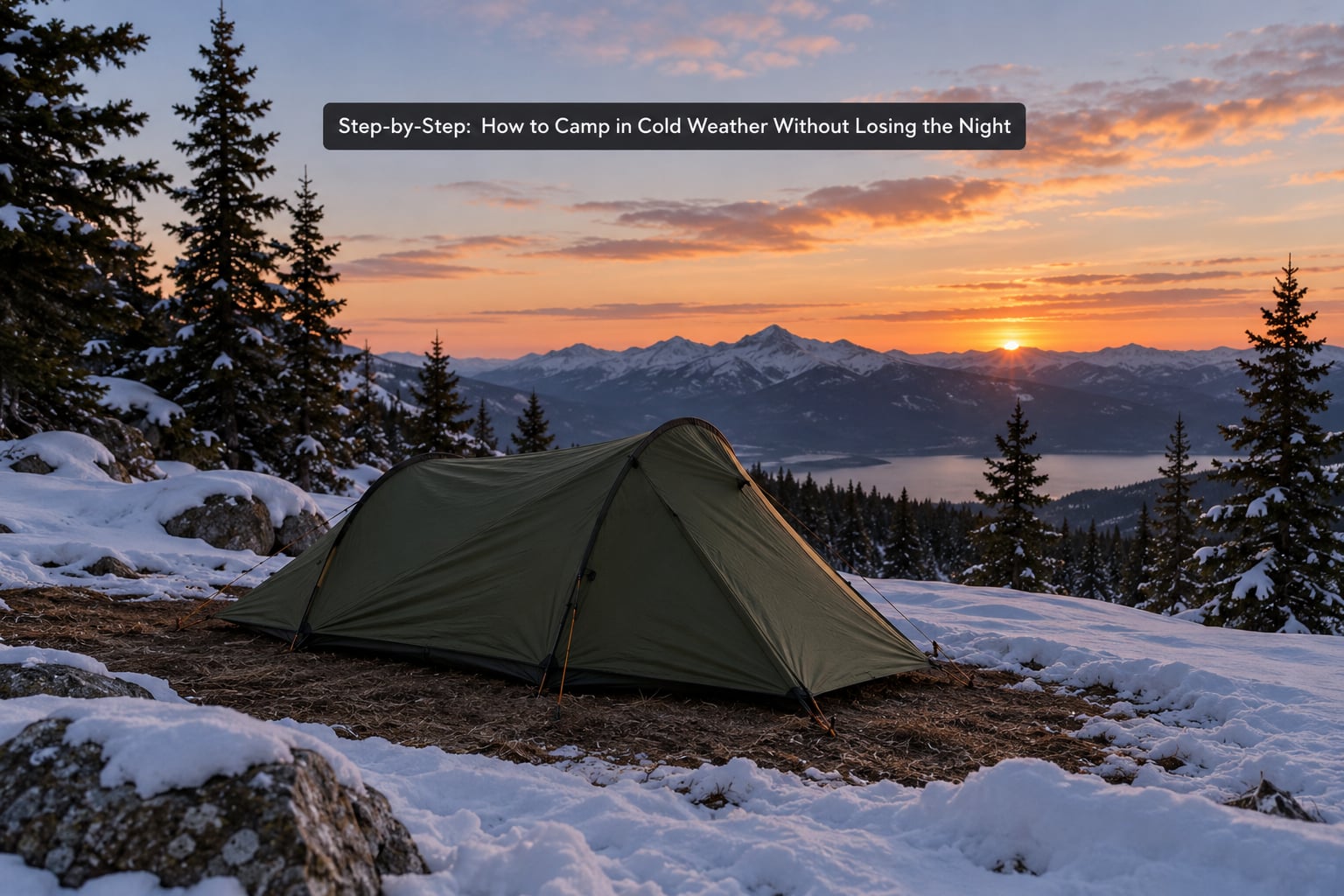 Step-by-Step: How to Camp in Cold Weather Without Losing the Night