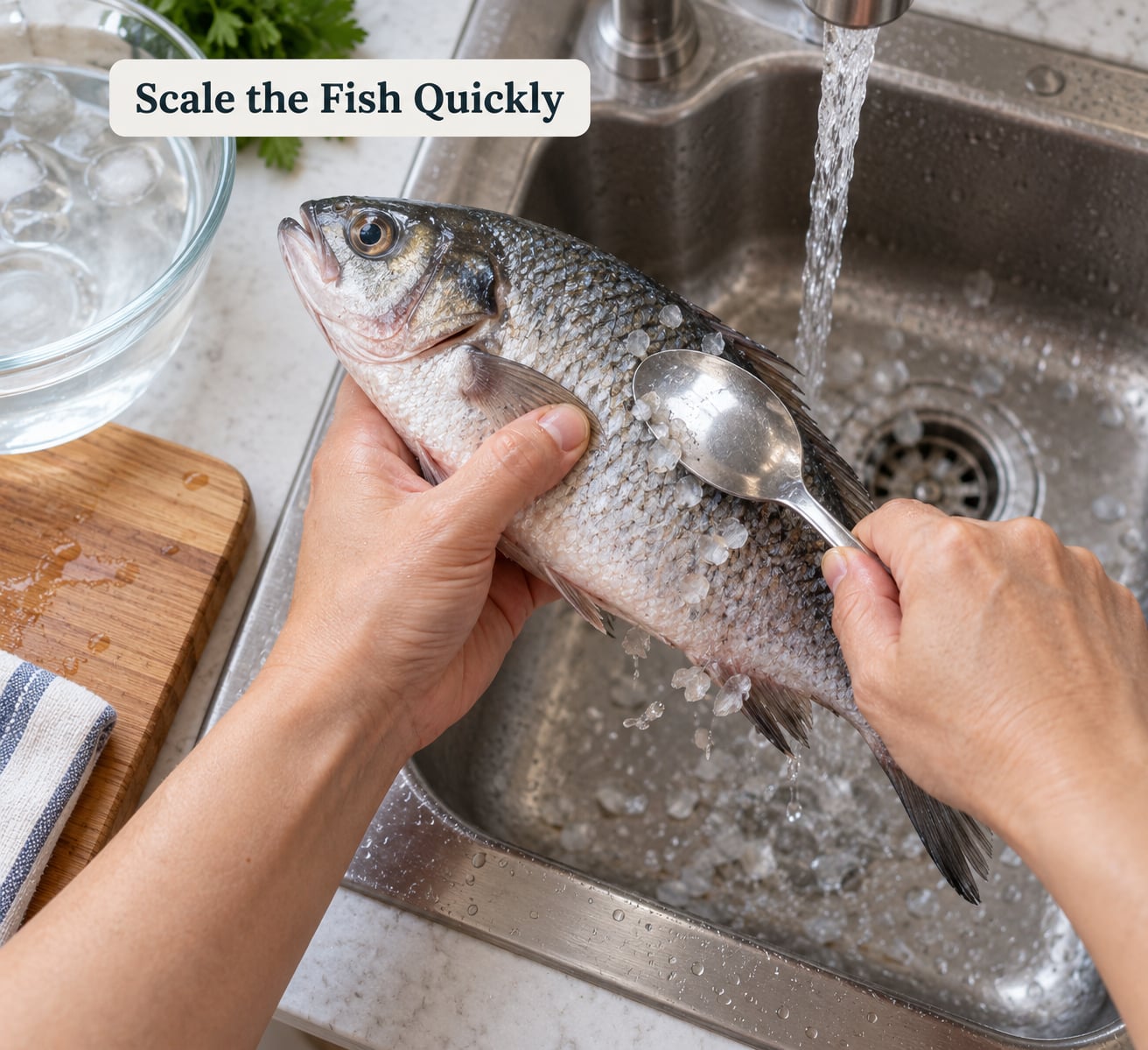 Scale the Fish Quickly