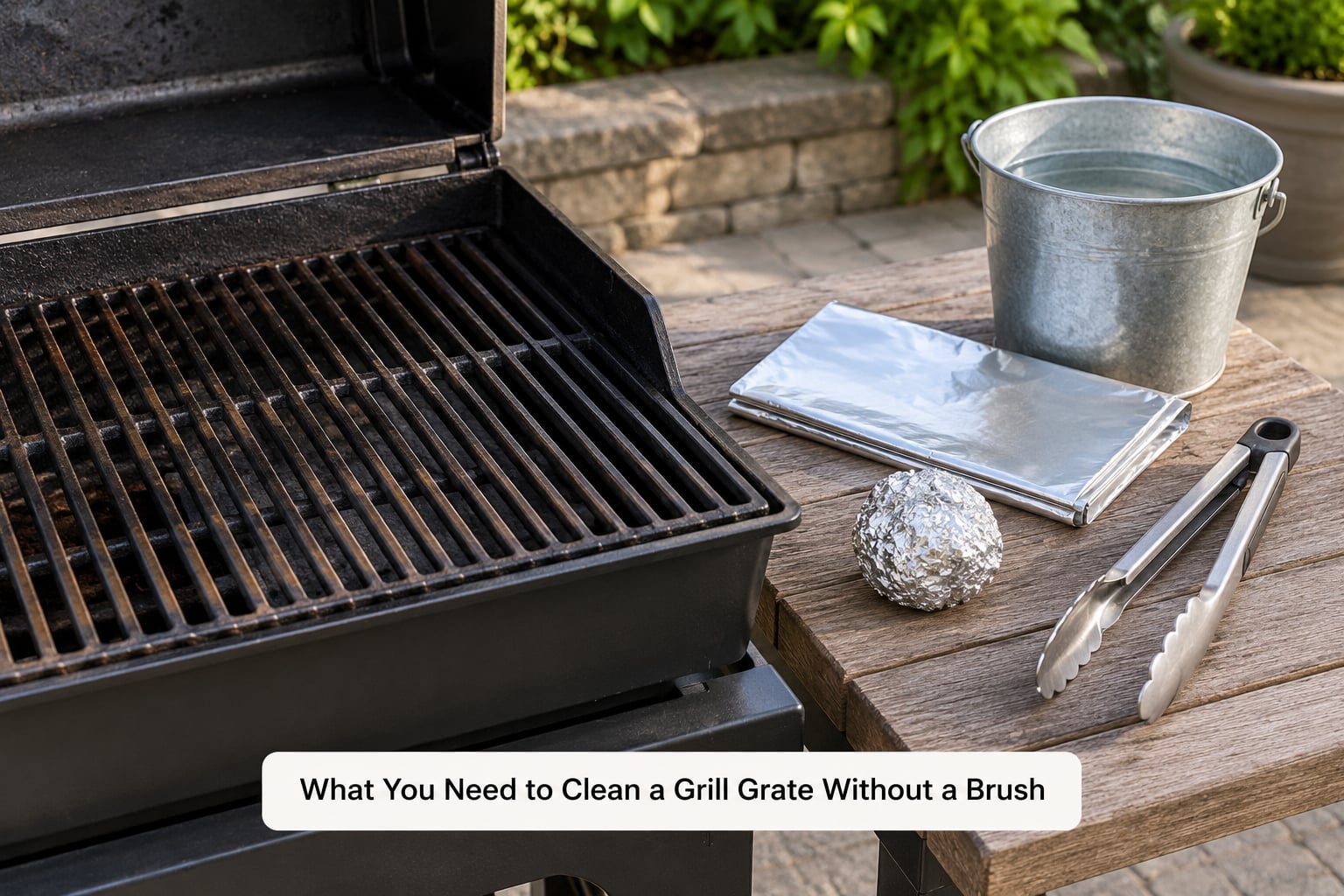 What You Need to Clean a Grill Grate Without a Brush