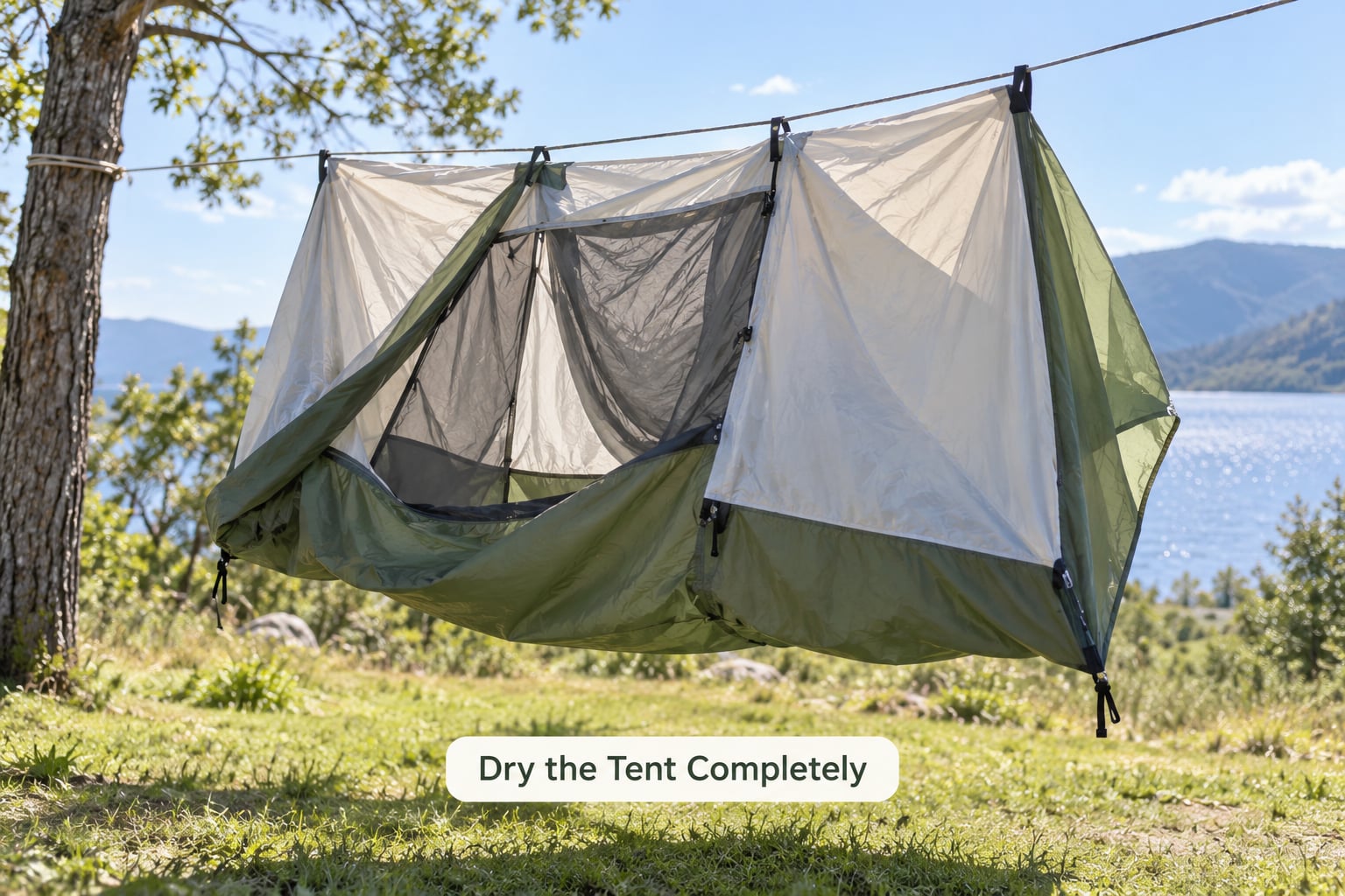 Dry the Tent Completely