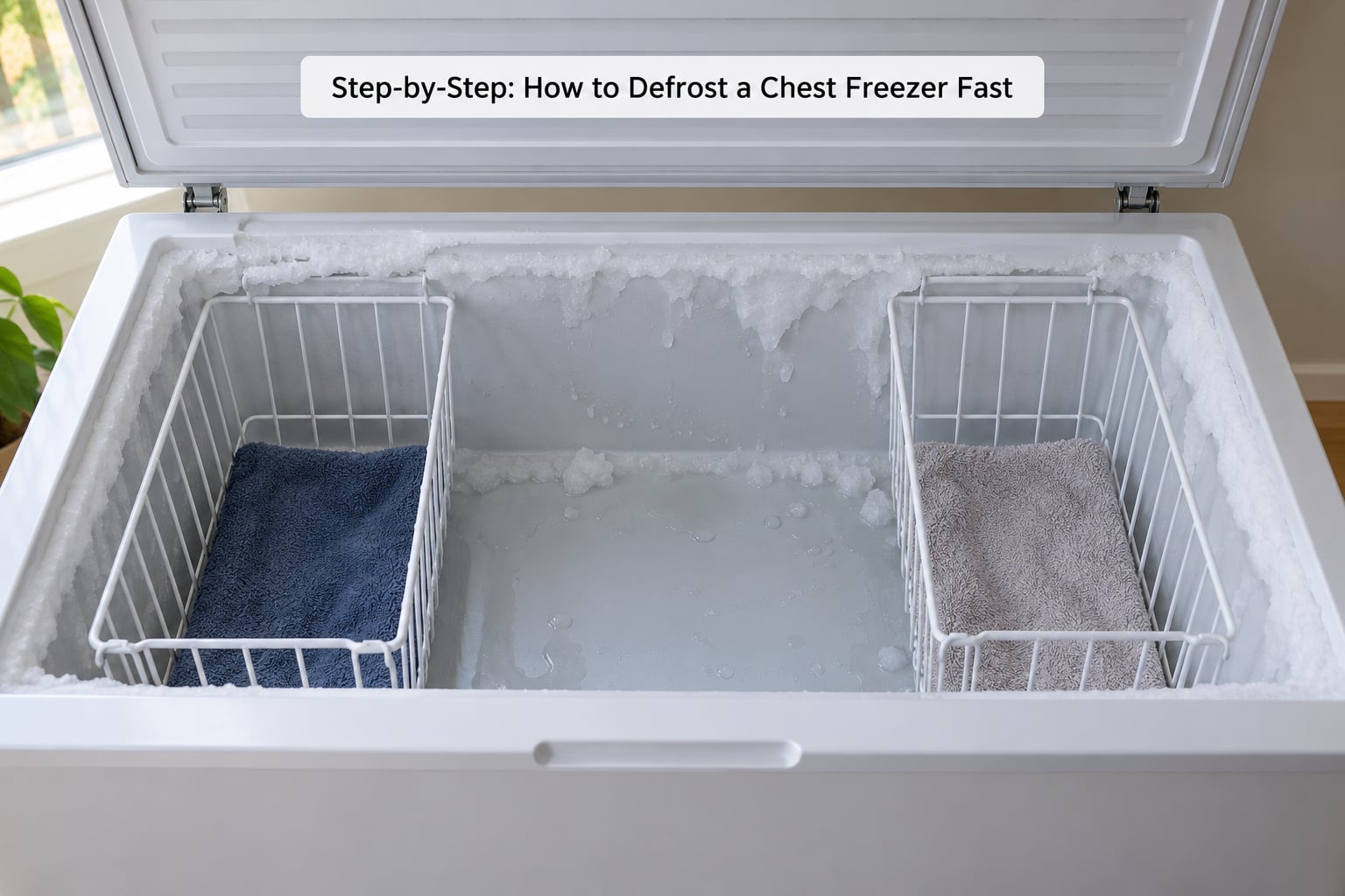 Step-by-Step: How to Defrost a Chest Freezer Fast