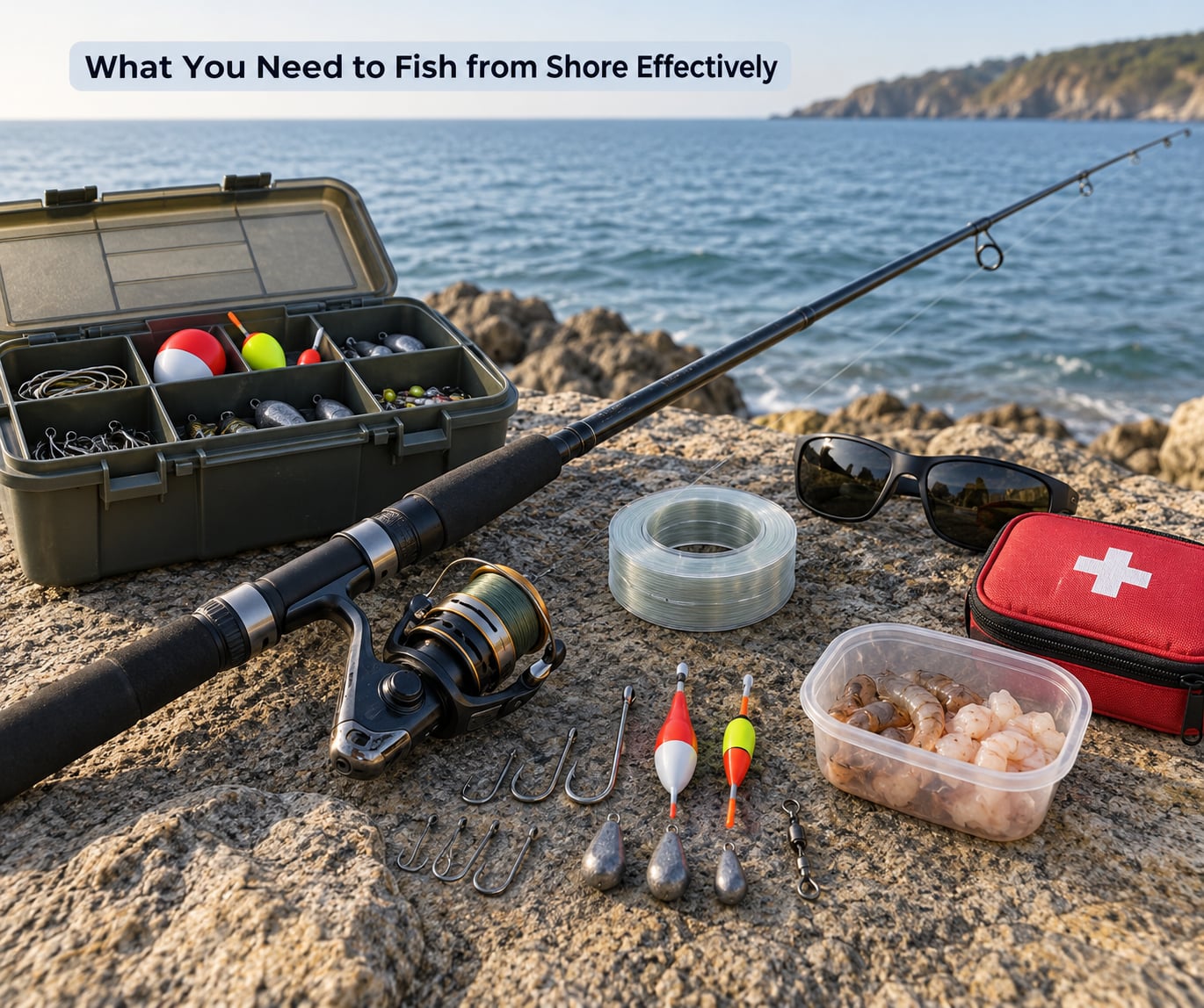 What You Need to Fish from Shore Effectively