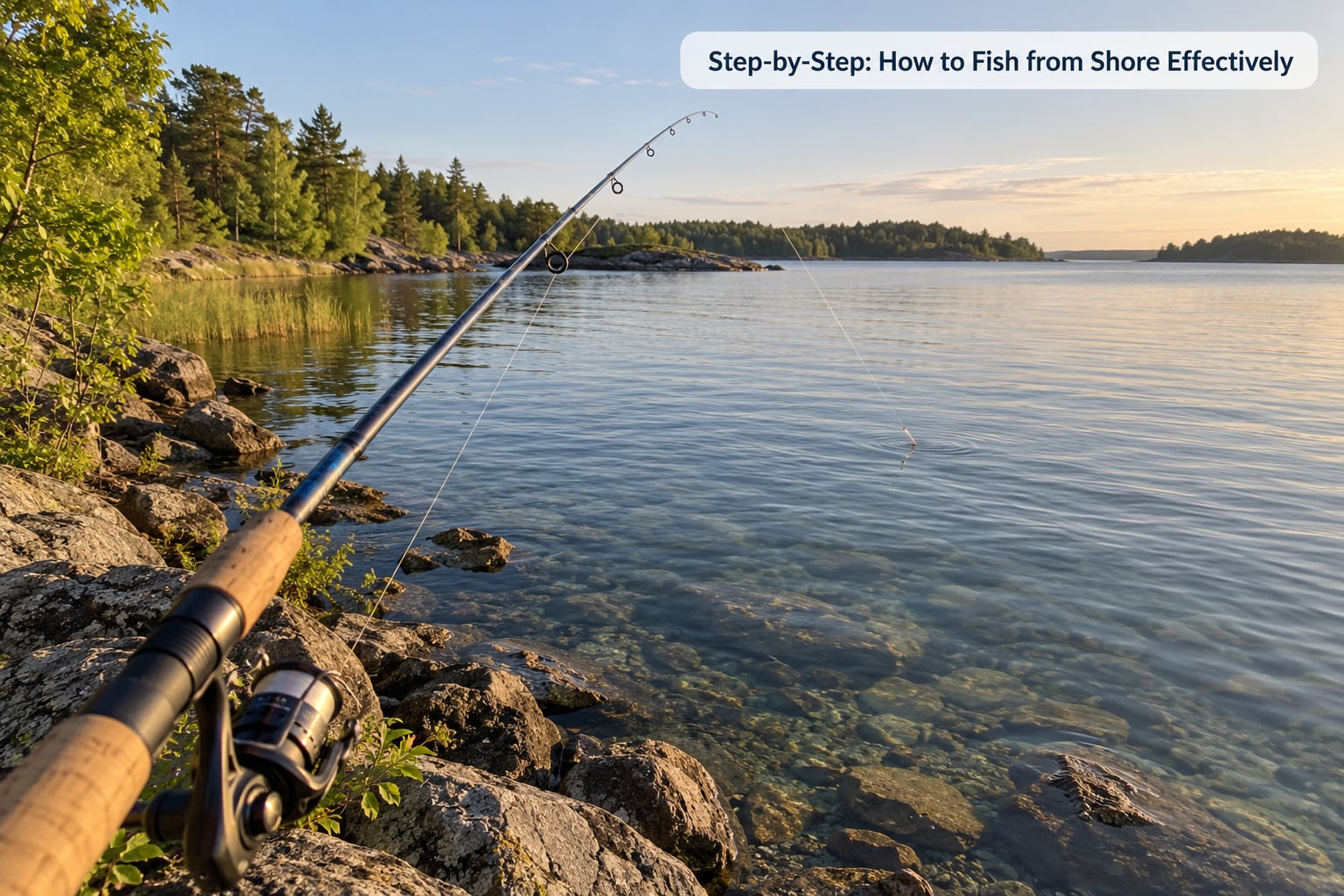 Step-by-Step: How to Fish from Shore Effectively
