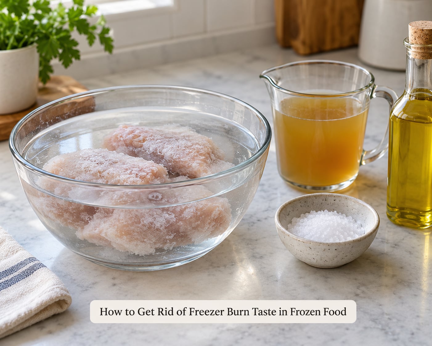 How to Get Rid of Freezer Burn Taste in Frozen Food