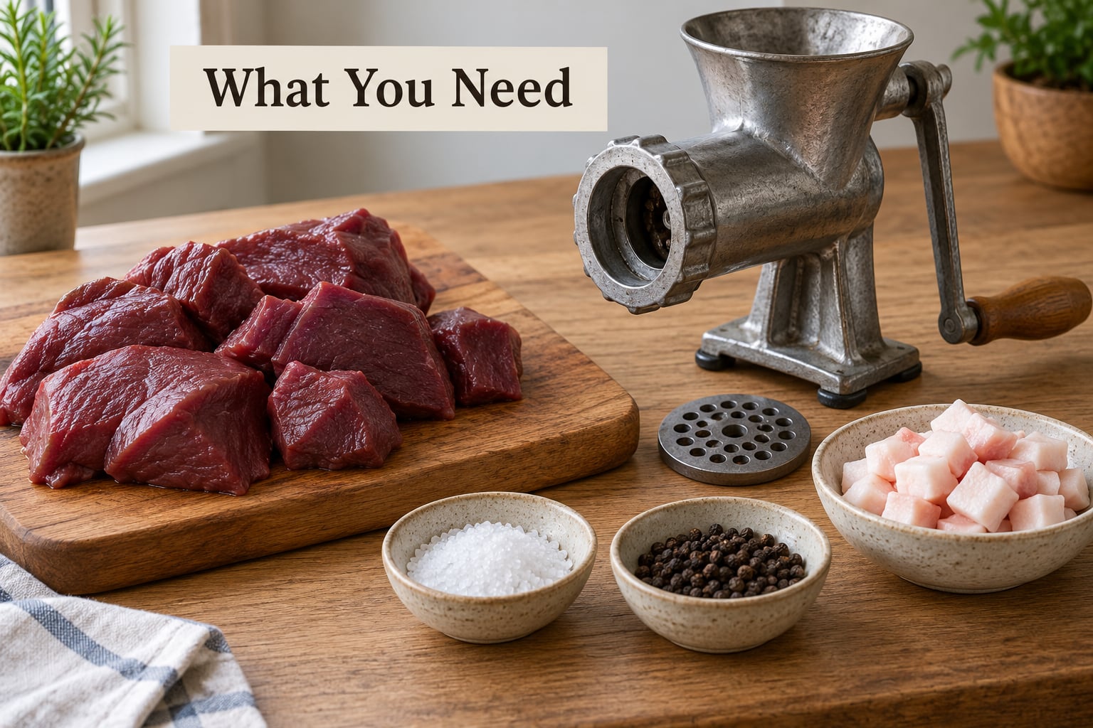 What You Need