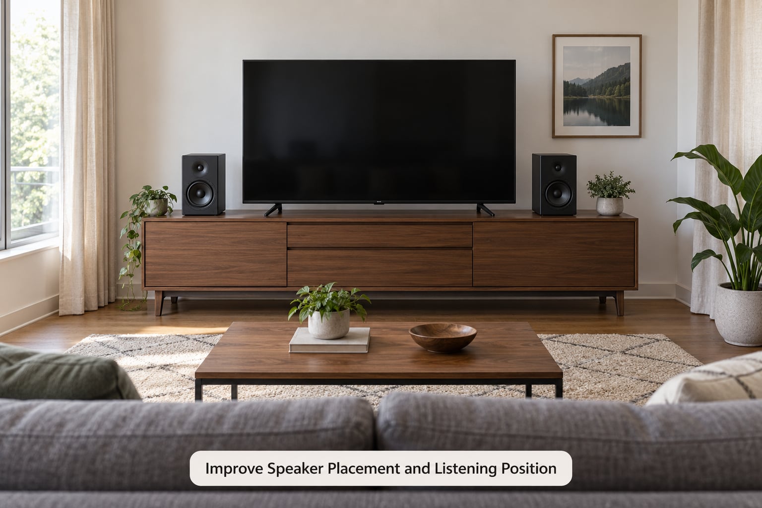 Improve Speaker Placement and Listening Position