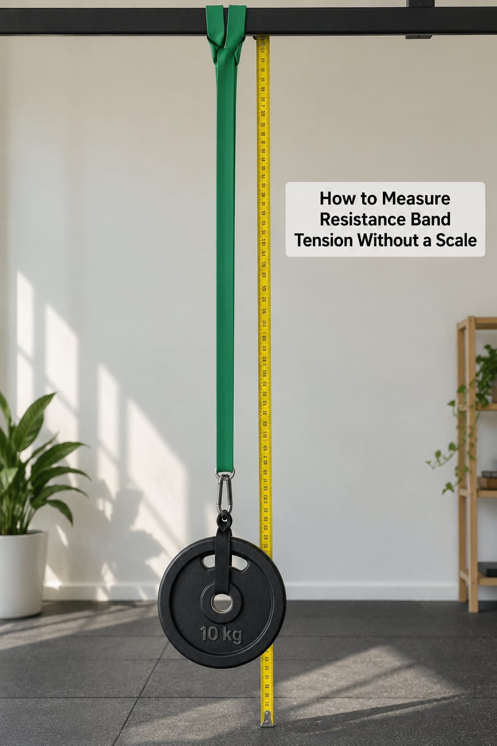 How to Measure Resistance Band Tension Without a Scale