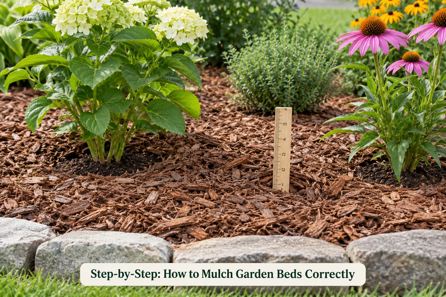 Step-by-Step: How to Mulch Garden Beds Correctly