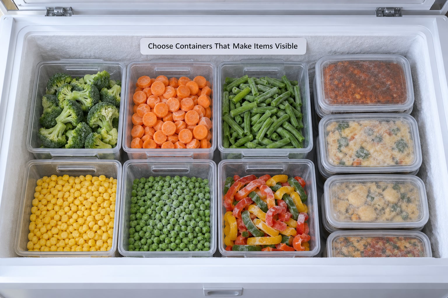 Choose Containers That Make Items Visible