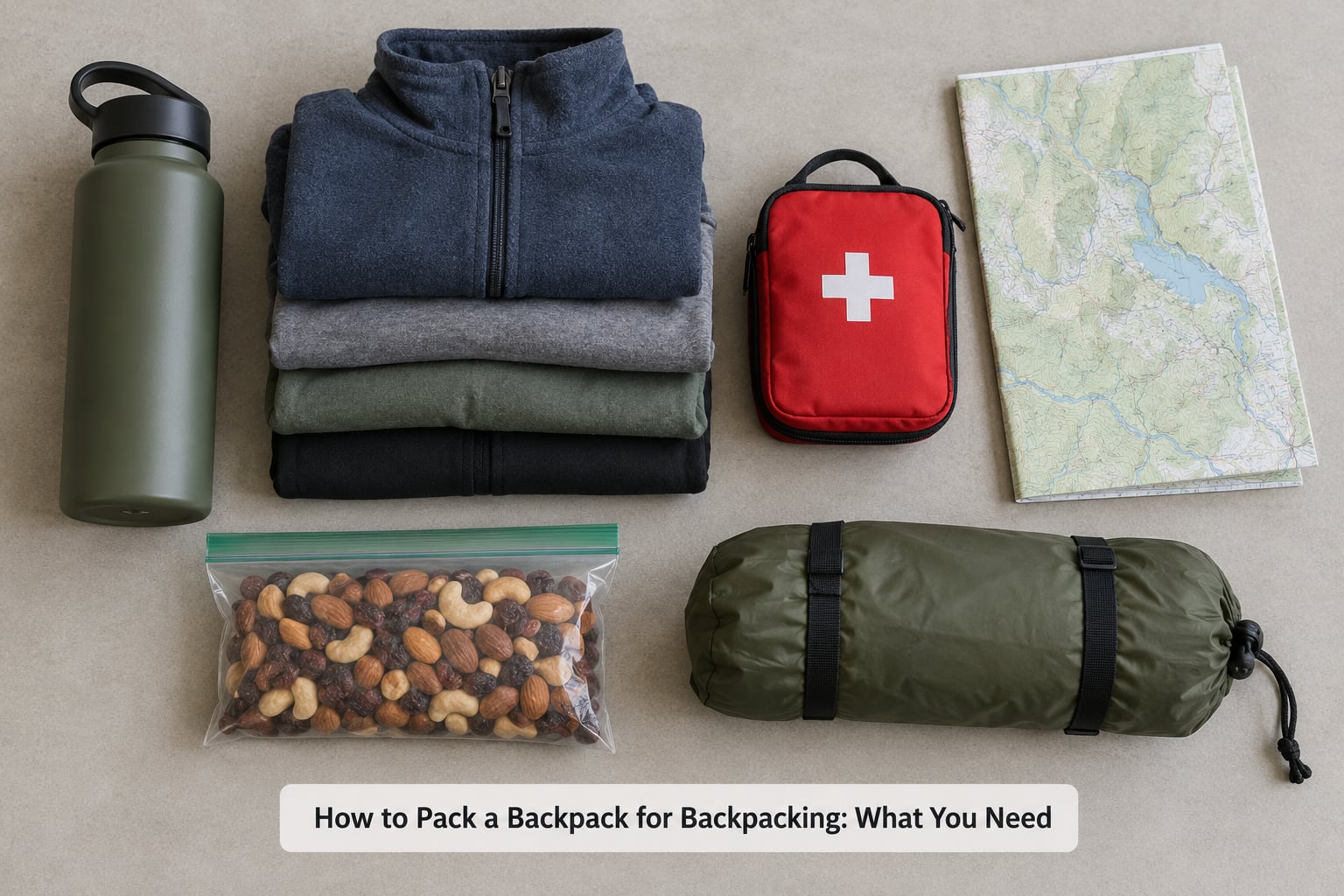 How to Pack a Backpack for Backpacking: What You Need