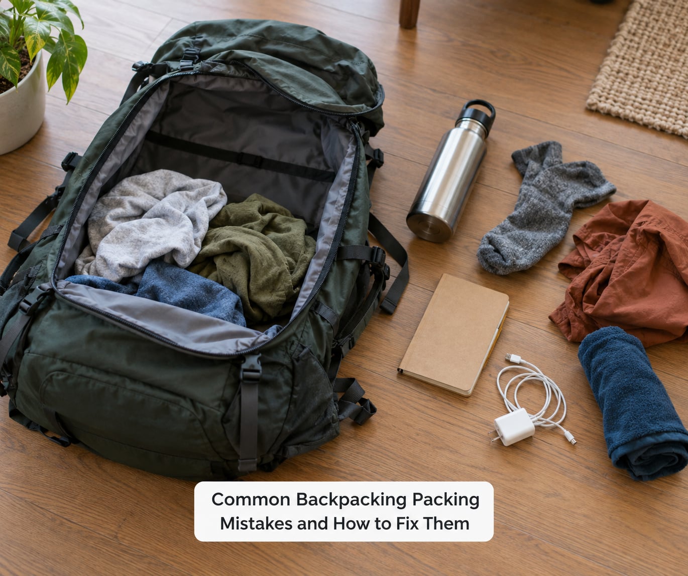 Common Backpacking Packing Mistakes and How to Fix Them