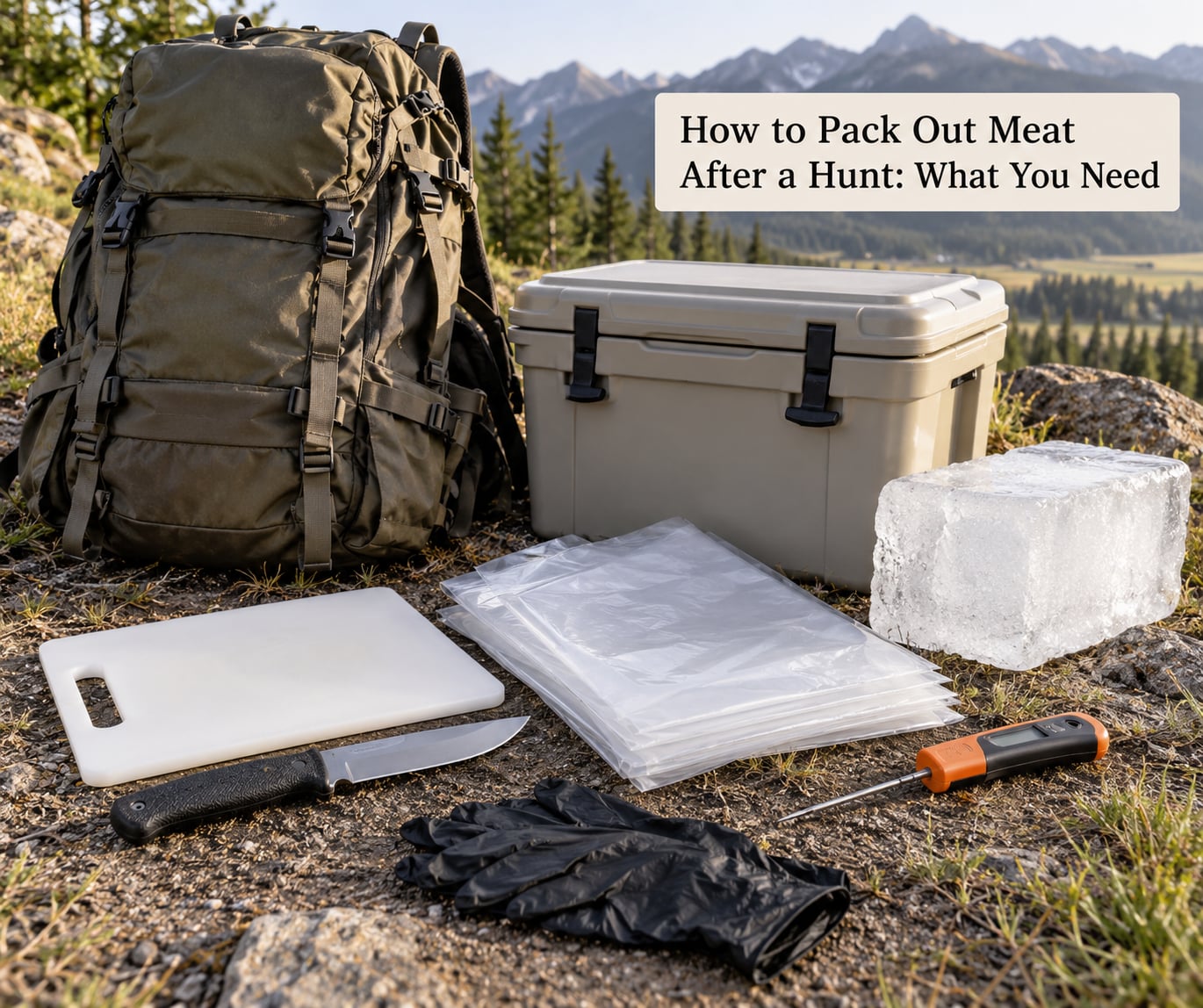 How to Pack Out Meat After a Hunt: What You Need
