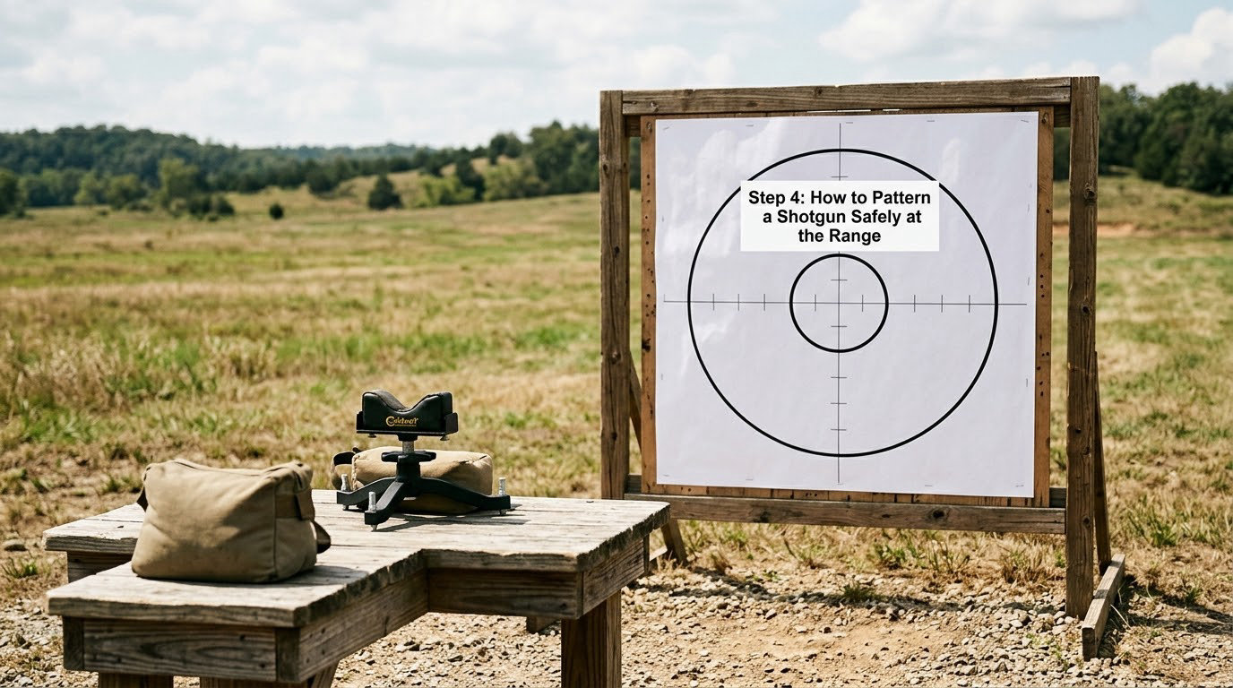 Step 4: How to Pattern a Shotgun Safely at the Range