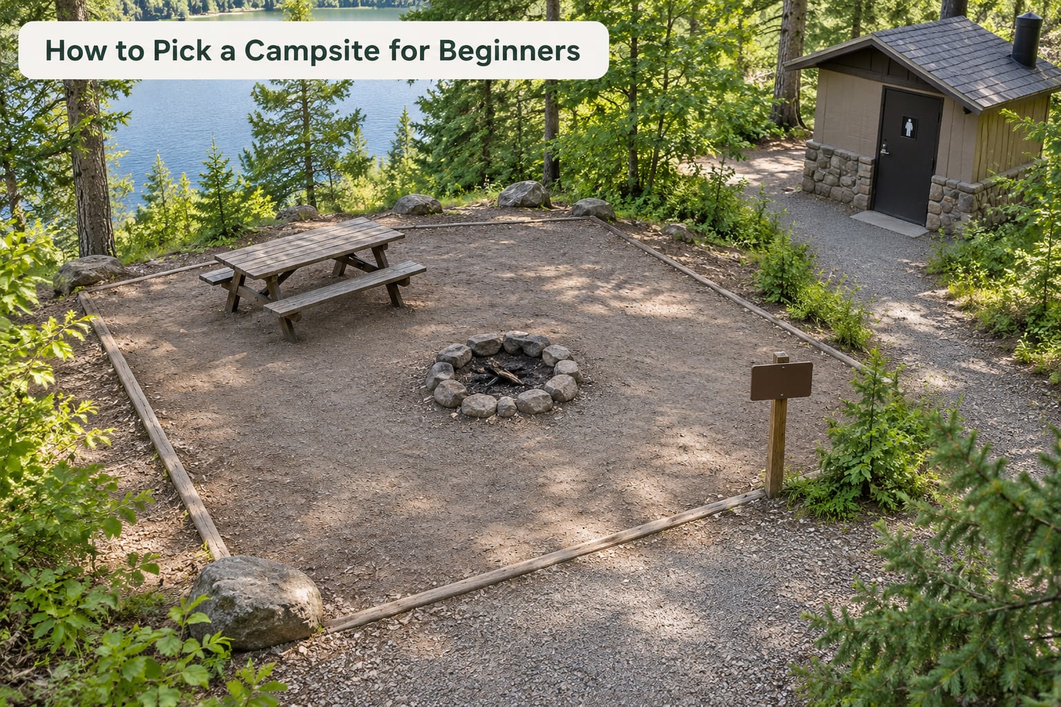 How to Pick a Campsite for Beginners